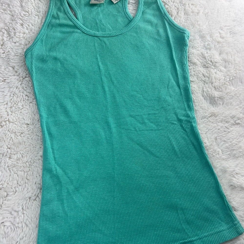 725 Originals Womens  Size Medium Sleeveless tank Top Green # 235
